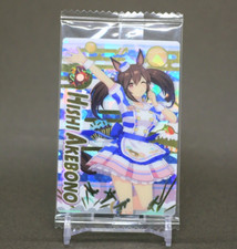 Hishi Akebono Uma Musume Wafer Card Pretty Derby W3-05 Bandai Japanese