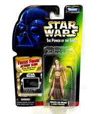 Star Wars Power of the Force Princess Leia Organa Jabba s Prisoner Freeze Frame