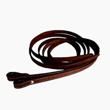 Western Saddle Horse 7' Leather Split Reins w/ Chicago Screw End Choice of Color