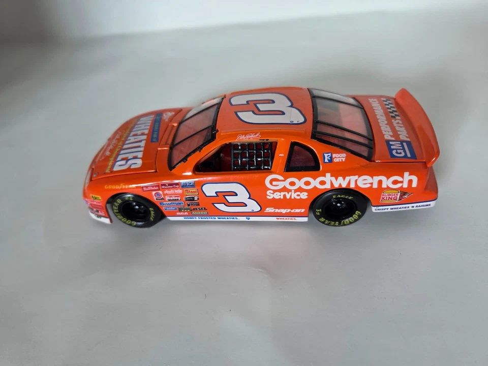 Coche de carreras fundido a presión naranja Dale Earnhardt Goodwrench #3 escala 1:24 Monte Carlo Foto 4 de 4