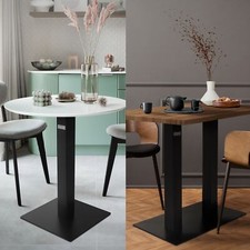 Telaio base per tavolo in acciaio nero supporto per mobili design industriale