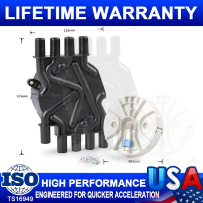 Performance Ignition Parts Performance Distributor Cap & Rotor Kit For 1996-07 Chevy GMC V8 5.0L/5.7L Vortec Engines Distributors & Parts For Chevrolet Chevy II - Foto 2