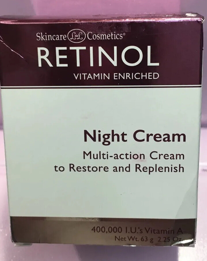 Skincare Cosmetics LdeL Retinol Vitamin Enriched Night Cream 1.7oz/50mL