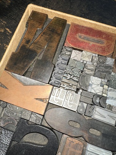 Printing Blocks Ornamentals Borders Dingbats. Wonderful Variety!! #59 Beautiful! - Picture 5 of 24
