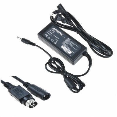 4Pin 24V 3A AC/DC Adapter Charger For D80-72W Power Supply Mains Cable Cord PSU