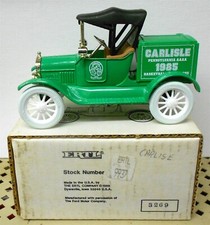 CARLISLE PA HIGH SCHOOL BASKETBALL 1918 FORD RUNABOUT 89 DIECAST ERTL BANK 9938