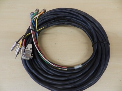 NEW 50FT Gepco E131678 RGB62TS COM3/2008-50 PLENUM VIDEO/AUDIO HYBRID Cable  END