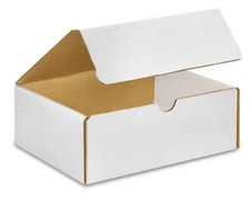 Uline S-15139 box boxes Literature Mailers - White-  8 x 7 x 3 - Qty 50