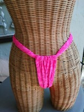 Exotic Women's dancewear g-string  shorts size s-m-spandex fabric can get wet