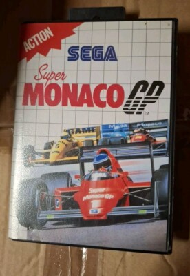 Super Monaco GP Grand Prix OVP CIB Sega Master System No Mega Drive