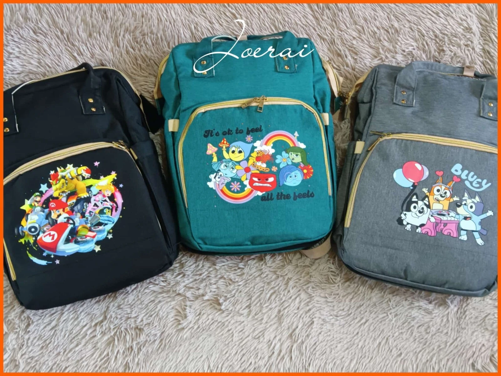 Baby Bag And Changer- Inside Out