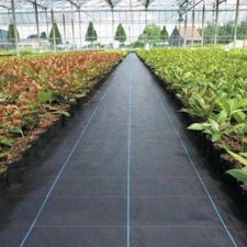 6×100FT Heavy Duty Weed Barrier Fabric Woven Garden Ground Weed Cover Landscape