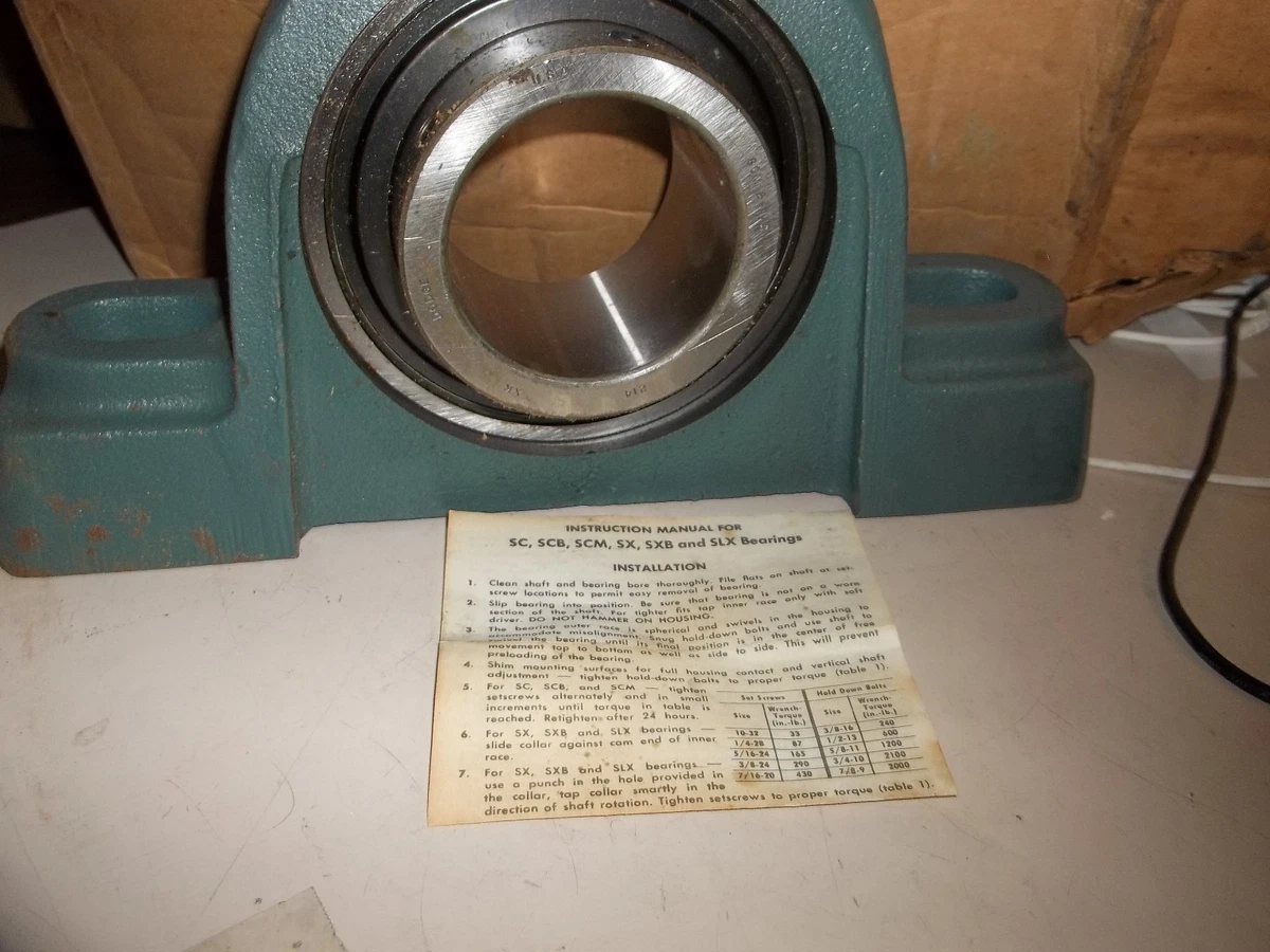 Dodge Type EXtra 023017 Pillow Block Bearing 215/16 Bore