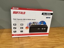 LG 16X Blu-ray Drive W/ Buffalo Enclosure 4K UHD Friendly Unlocked 1.02 MK