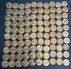 EH Lincoln 1958-BU Wheat Penny 100count Lot.