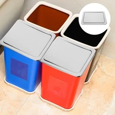Recessed Counter Top Cover Trash Bin Flap Lid Garbage Can Grommet Recessed