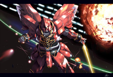 Gundam anime mobile suit unicorn sinanju super Custom Gaming Mat Desk 1777
