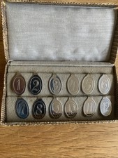 WMF Cromargan 12 Platznummern Edelstahl super  selten zu finden