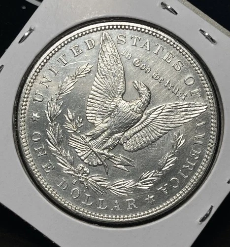 1888-S MORGAN SILVER DOLLAR,  AU DETAILS