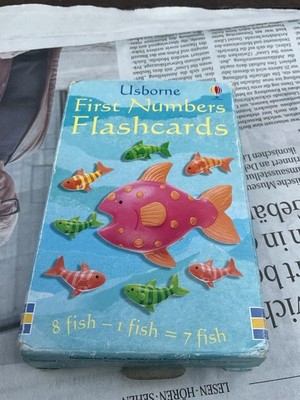 Usborne FIRST NUMBERS FLASHCARDS Spielerisch Englisch Lernen für Kinder