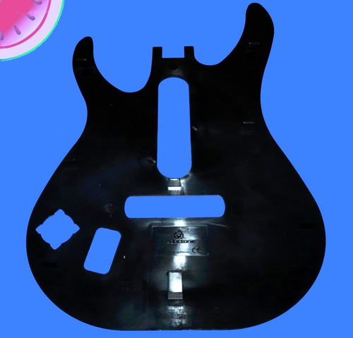 GUITAR HERO World Tour FACEPLATE Replacement Starburst Red Octane XBOX 360 PS3 - Picture 3 of 3