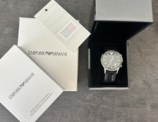 Orologio Emporio Armani Cronografo – Black & Silver – Full Set con Certificato