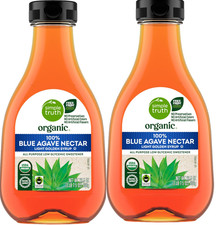 Organic 100% Blue Agave Nectar Syrup (2 Bottl...
