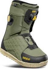 ThirtyTwo Lashed Double BOA X Bradshaw Men's Snowboard Boots, Olive/Black, M11.5
