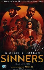 Ryan Coogler SIGNED Sinners Director Acclaimed Legend 11x17 Photo Poster COA BAS
