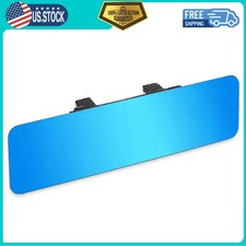 12 Inch Anti Glare Panoramic Rearview Mirror Wide Angle Clip On Interior Mirror