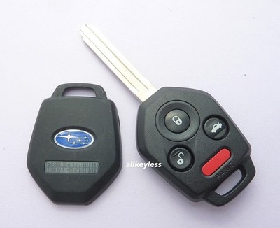 OEM Reshelled SUBARU keyless entry remote key fob CWTWB1U811 +G chip - JAPAN