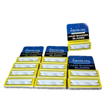 Forever Gem Stainless Steel Japanese Hair Shaper Blades 55 Blades New Open Box