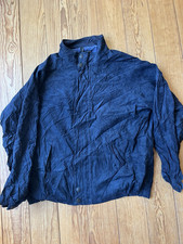 Nautica Herren Windbreaker Jacke Blau 2XL Nyl...