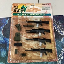The Ultimate Soldier US Modern Weapon Set Part 40000 New In Box RARE