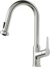 Karran USA KKF250SFSS Scottsdale 1.8 GPM 16-1/8" 1 Hole Kitchen Pull Down Faucet