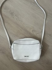 Nine West white crossbody purse
