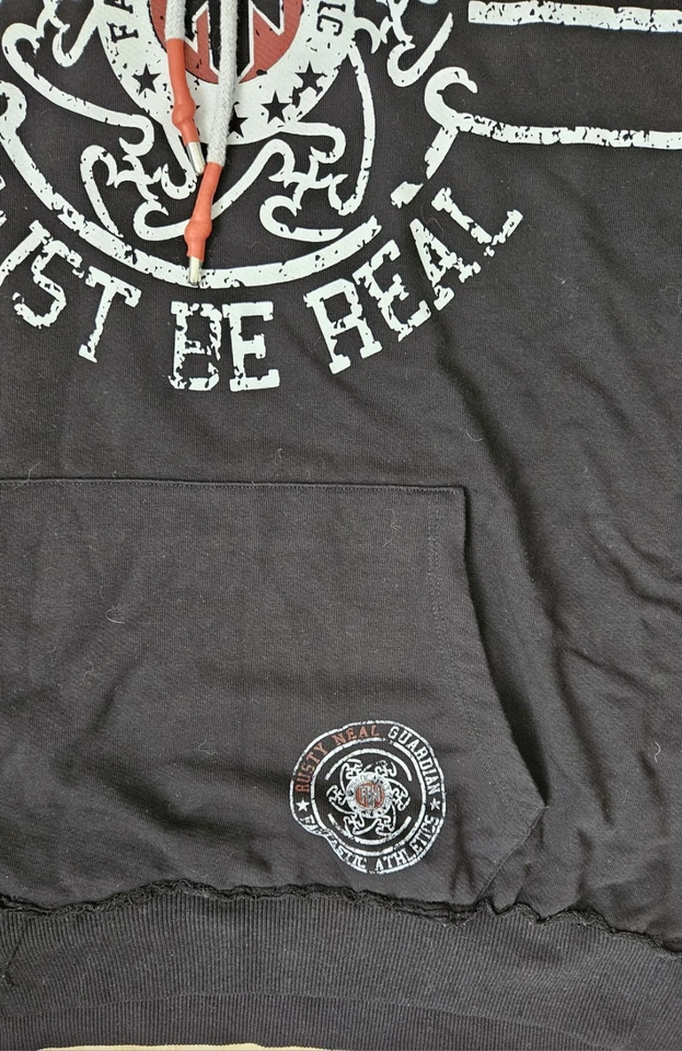 Rusty Neal Hoodie Pullover Herren XXL Schwarz - Bild 3 von 3