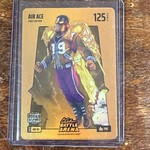 2024 Bo Jackson's Battle Arena AIR ACE Ace Bailey Orange Fire Battlefoil OBF-85