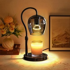 Candle Warmer Lamp with Timer Dimmable 4-Level Brightness - Adjustable Heig...