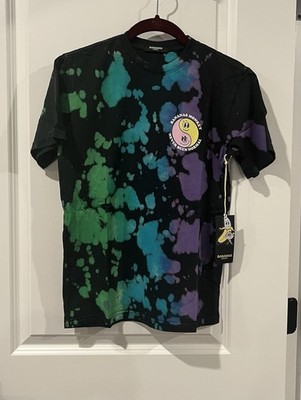 Bananas Monkey Yang Twins Never Been Normal Black Tye Dye T-Shirt  Youth Size M