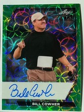 2026 Leaf Metal Bill Cowher Auto Autograph Scope Green On Card #d 1/3