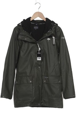 Schmuddelwedda Mantel Damen Jacke Parka Gr. L Baumwolle Grün #h6slza8