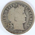 1906 O Barber Dime