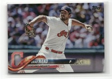 2018 TOPPS UPDATE #US232 BRAD HAND RAINBOW FOIL CLEVELAND INDIANS