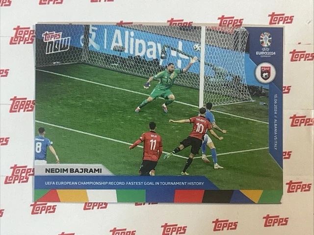 Topps NOW UEFA EURO 2024 Nedim Bajrami #7 ~ Albania