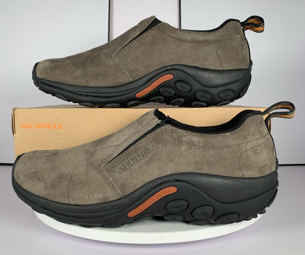 Merrell Men Jungle Moc J60787 Suede SlipOn Shoes Gunsmoke Water Resist, 11.5 Merrell Jungle Moc Men main image 4