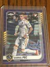 GABRIEL PEC 2025 Topps Chrome Soccer 16/75 LA GALAXY #151