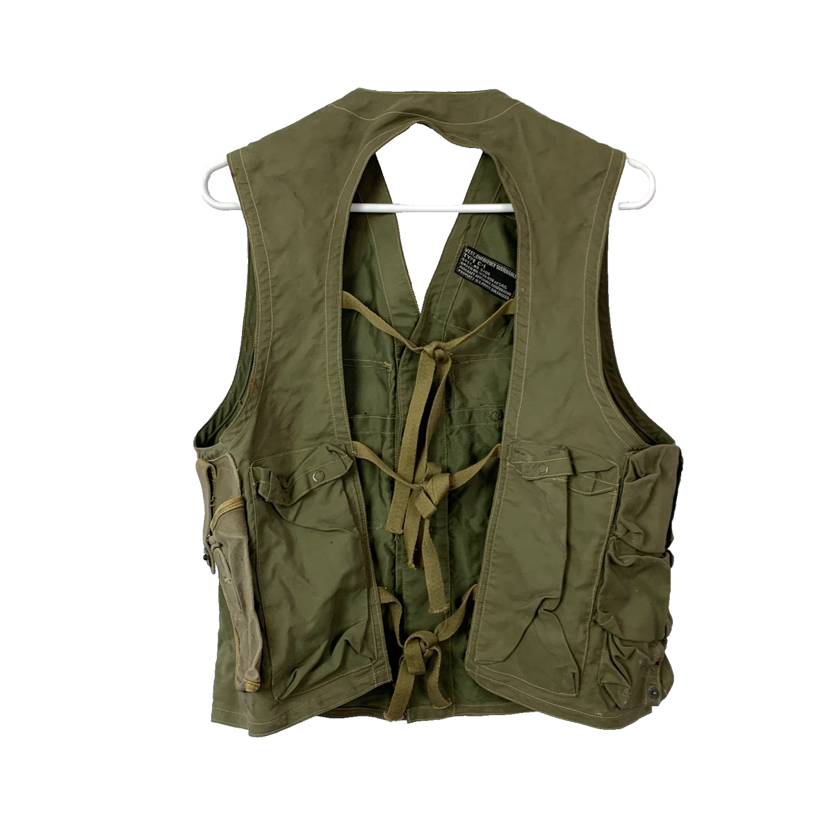 US Army Air Forces WWII Type C-1 Emergency Sustenance Vest w