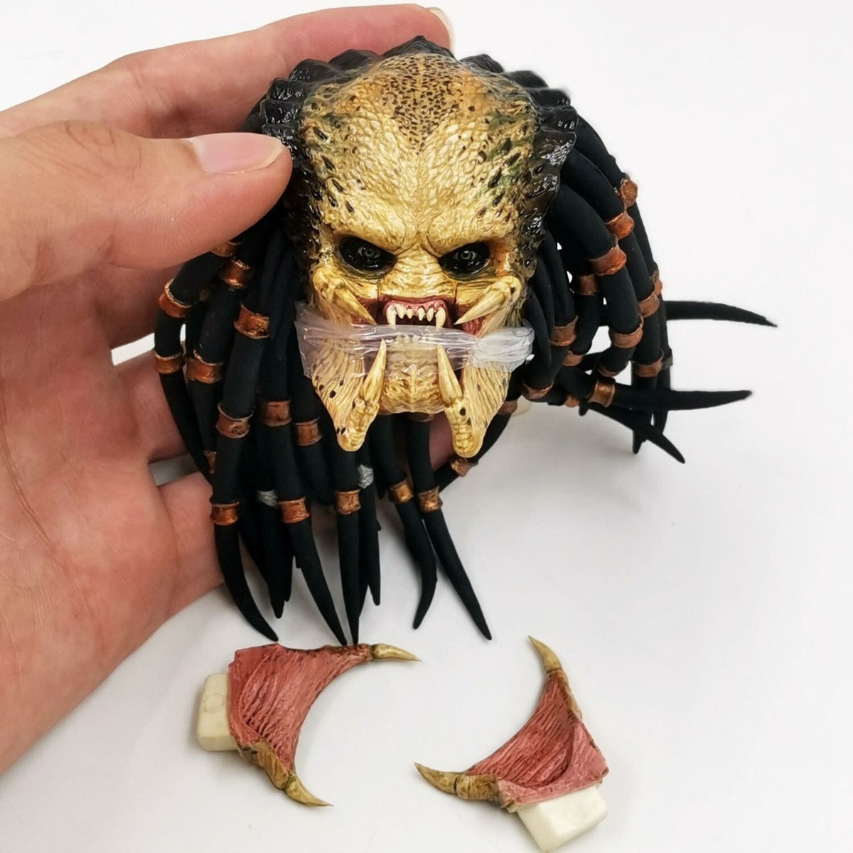 Head Sculpt Figure 1/6 Hot Toys Alien vs. Predator HT MMS221