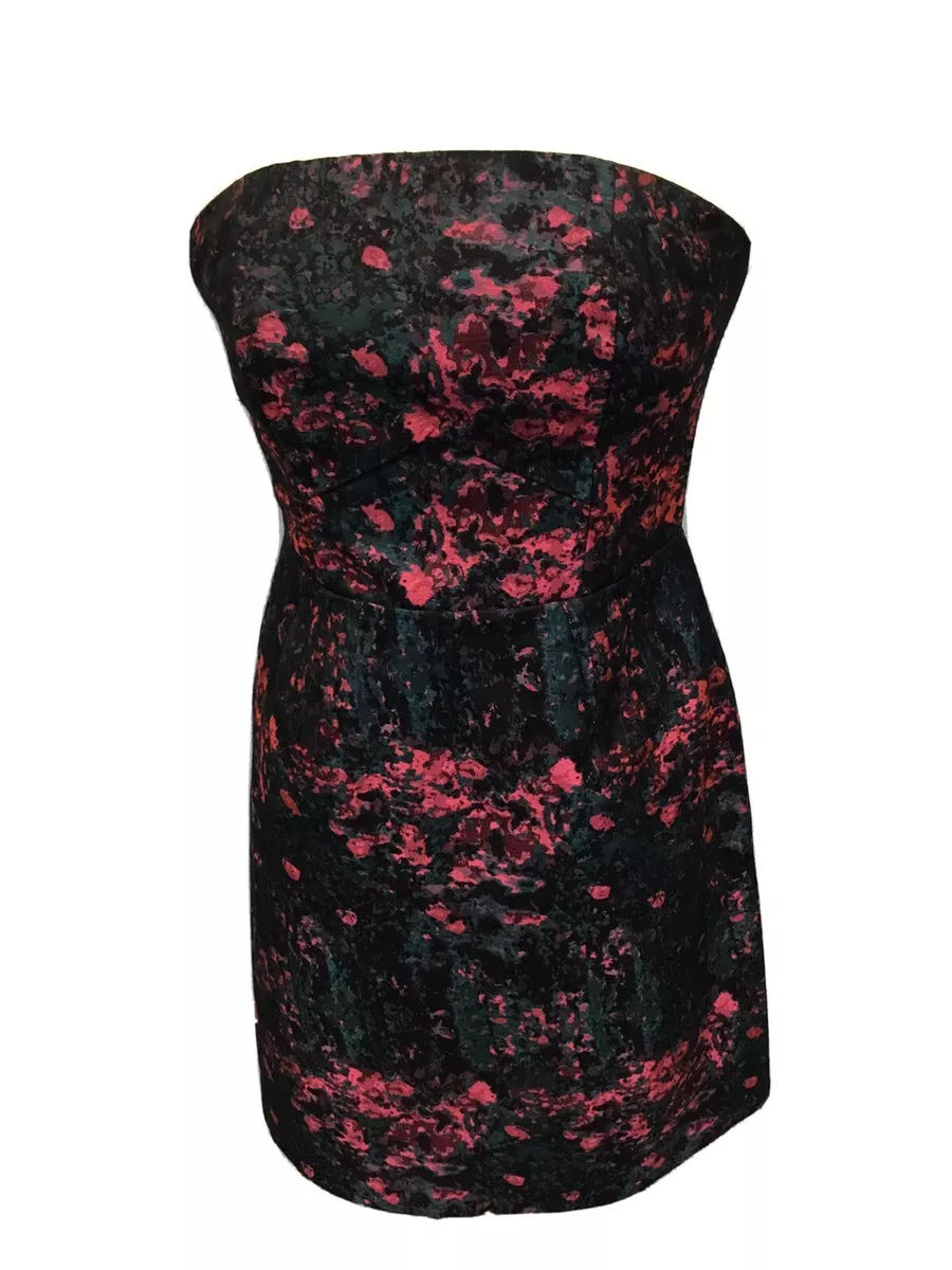 Black and on sale pink short dress